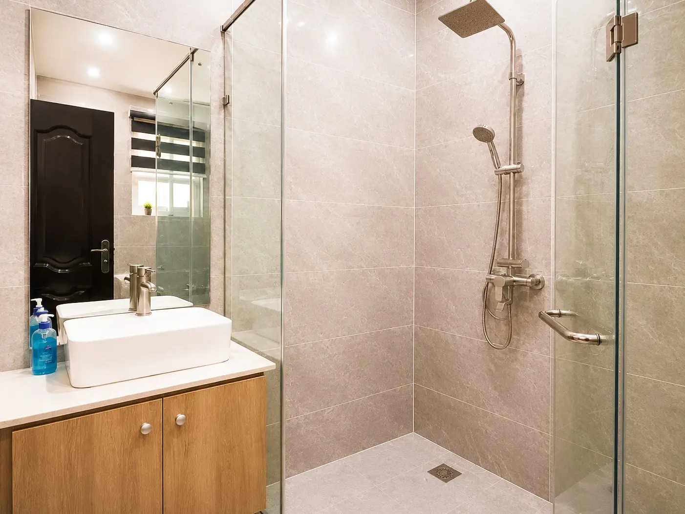 Bathroom at EXCLUSIVE STANDARD in Apo Resettlement Zone A
