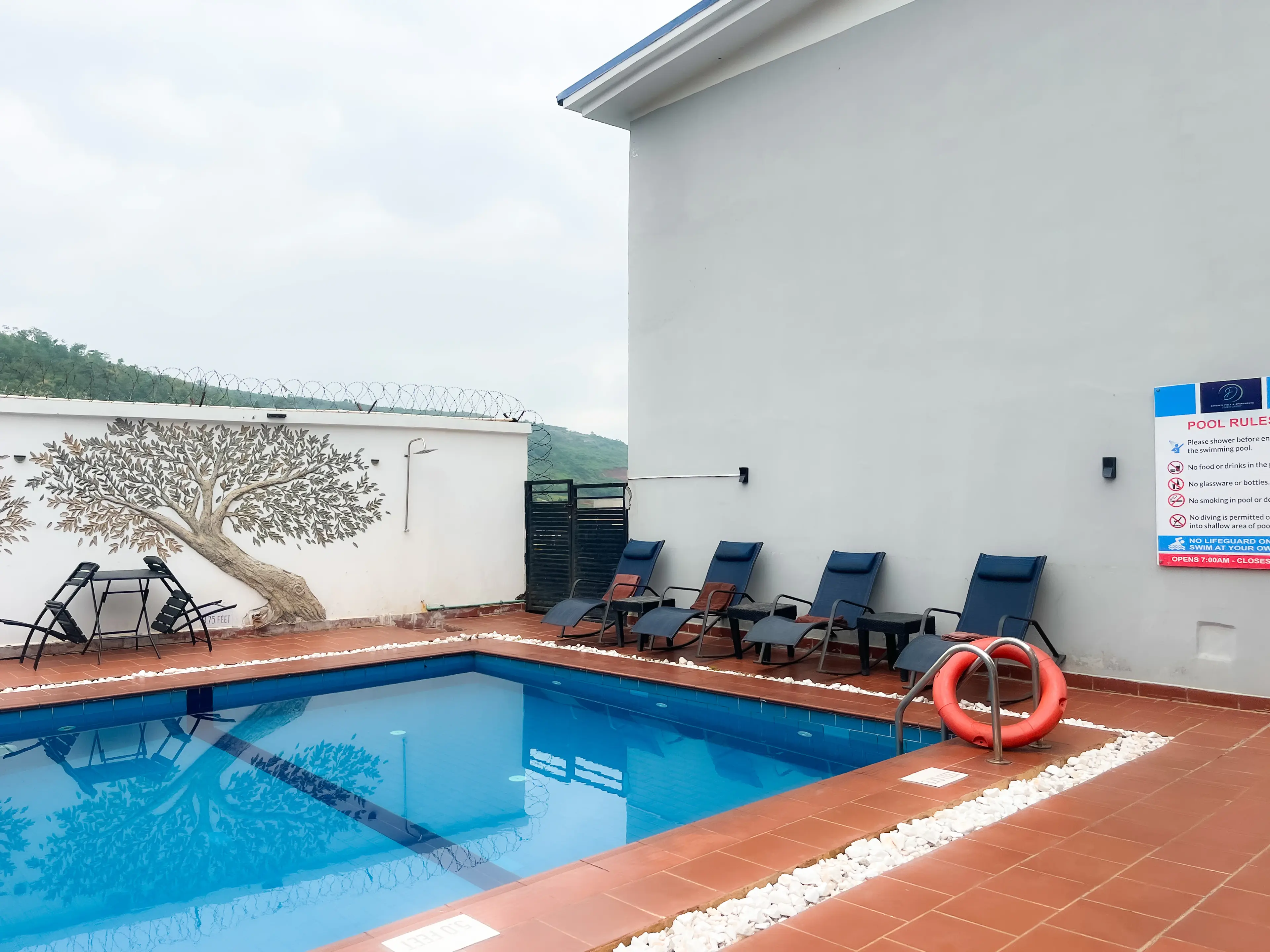 Swimming pool available to EXCLUSIVE STANDARD guests