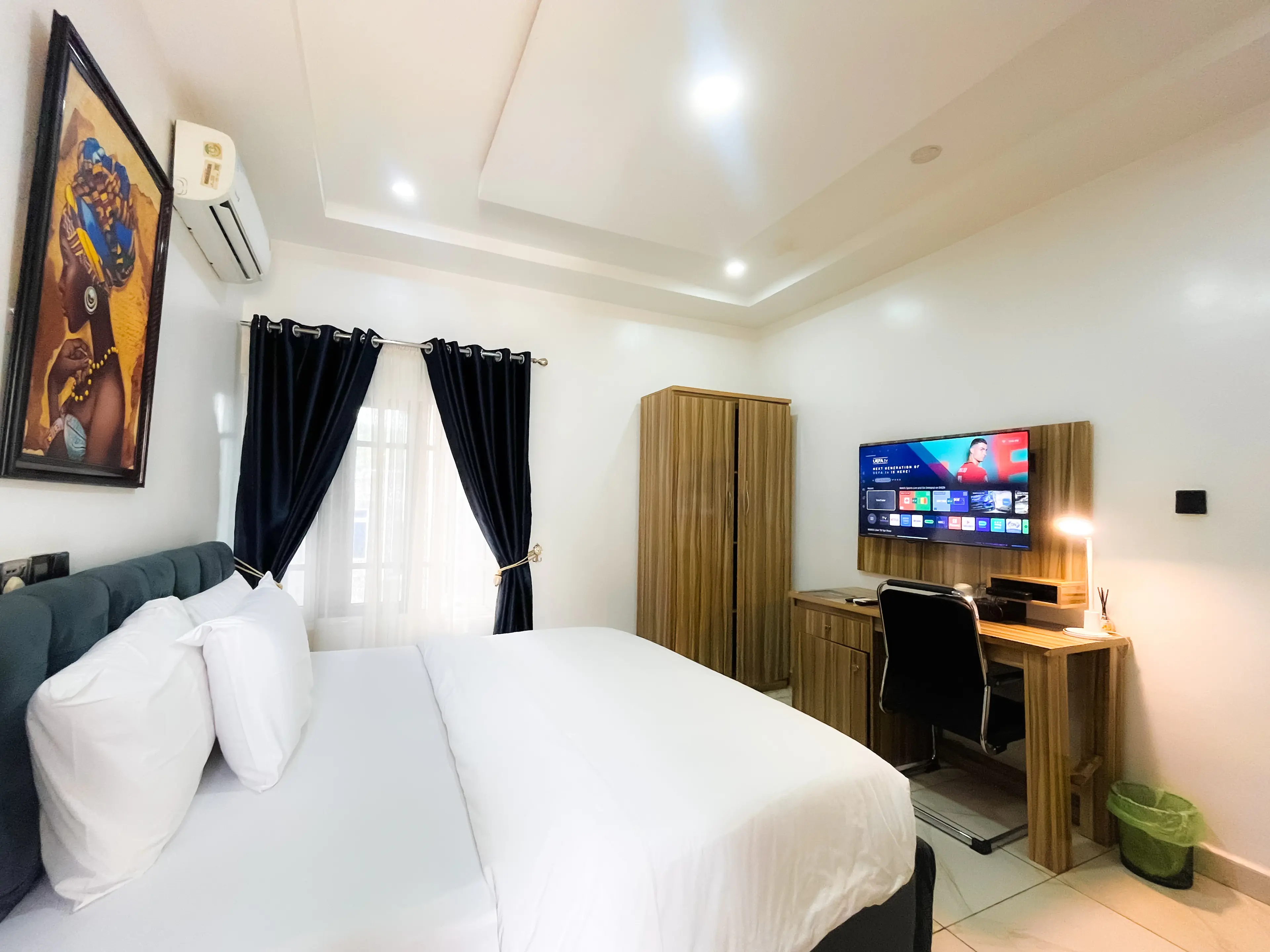 Bedroom at STANDARD DOUBLE in Apo Resettlement Zone A