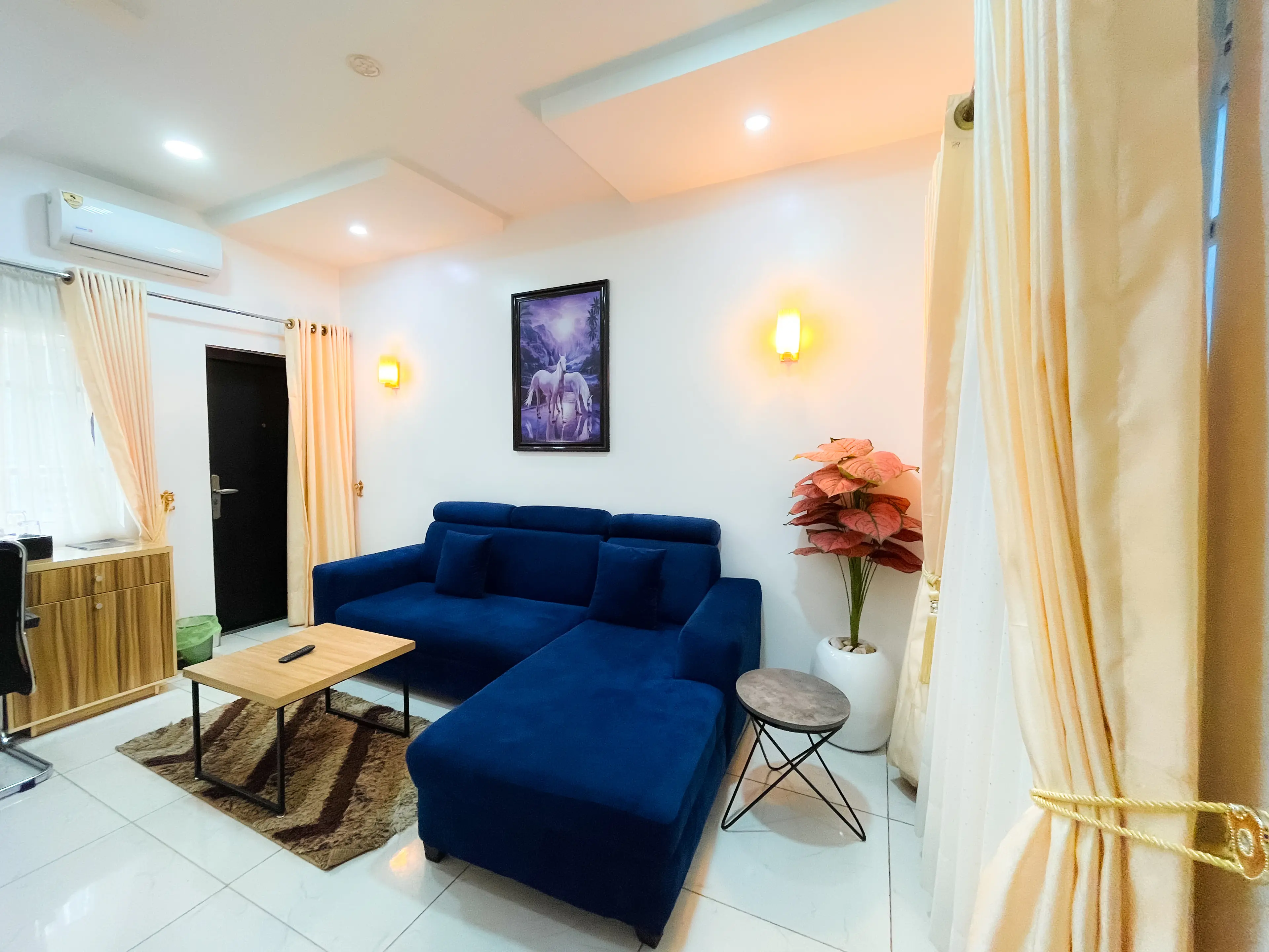 Living Area at SUITE in Apo Resettlement Zone A