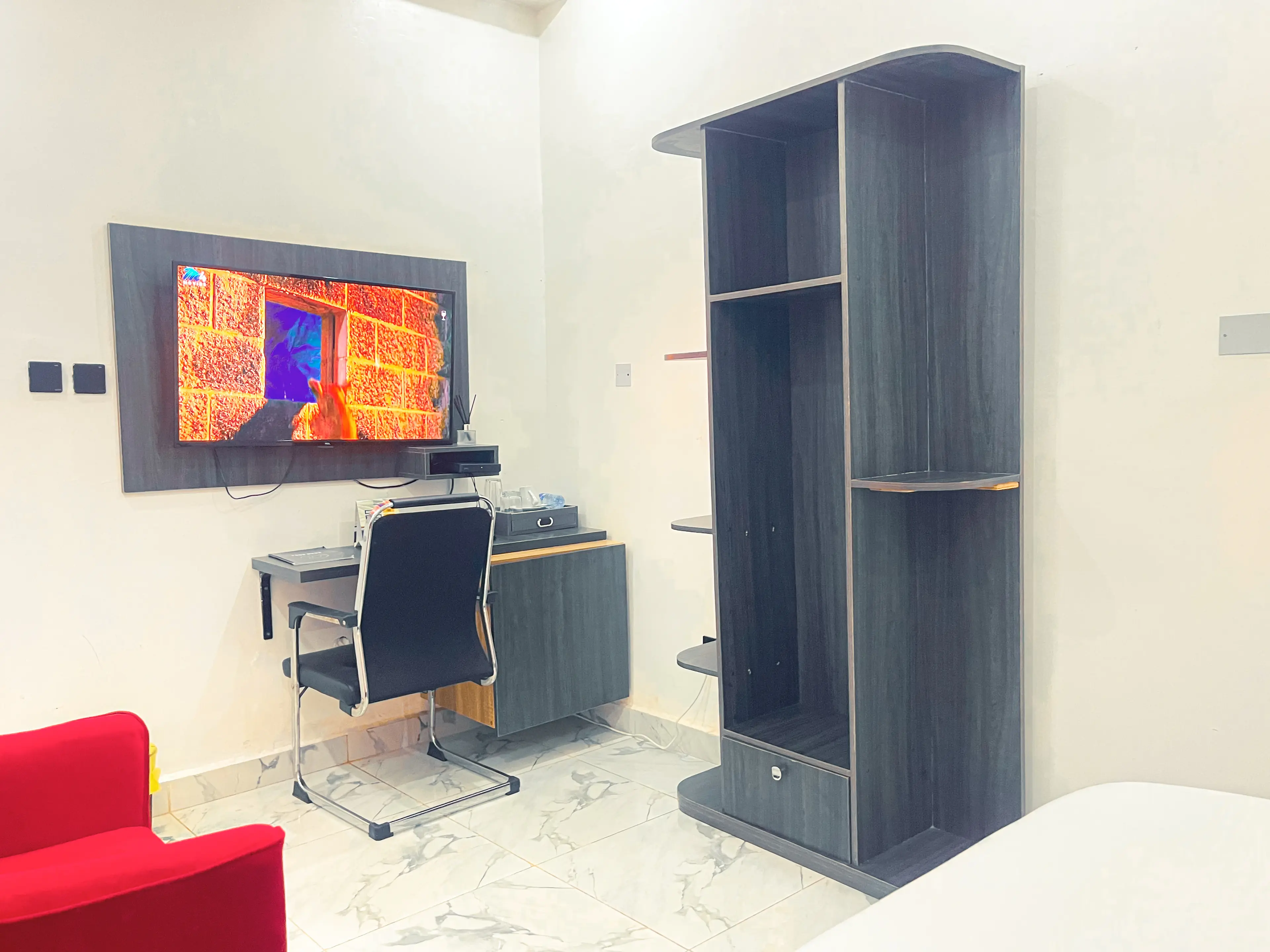 Bedroom at STANDARD SINGLE in Katampe, Abuja