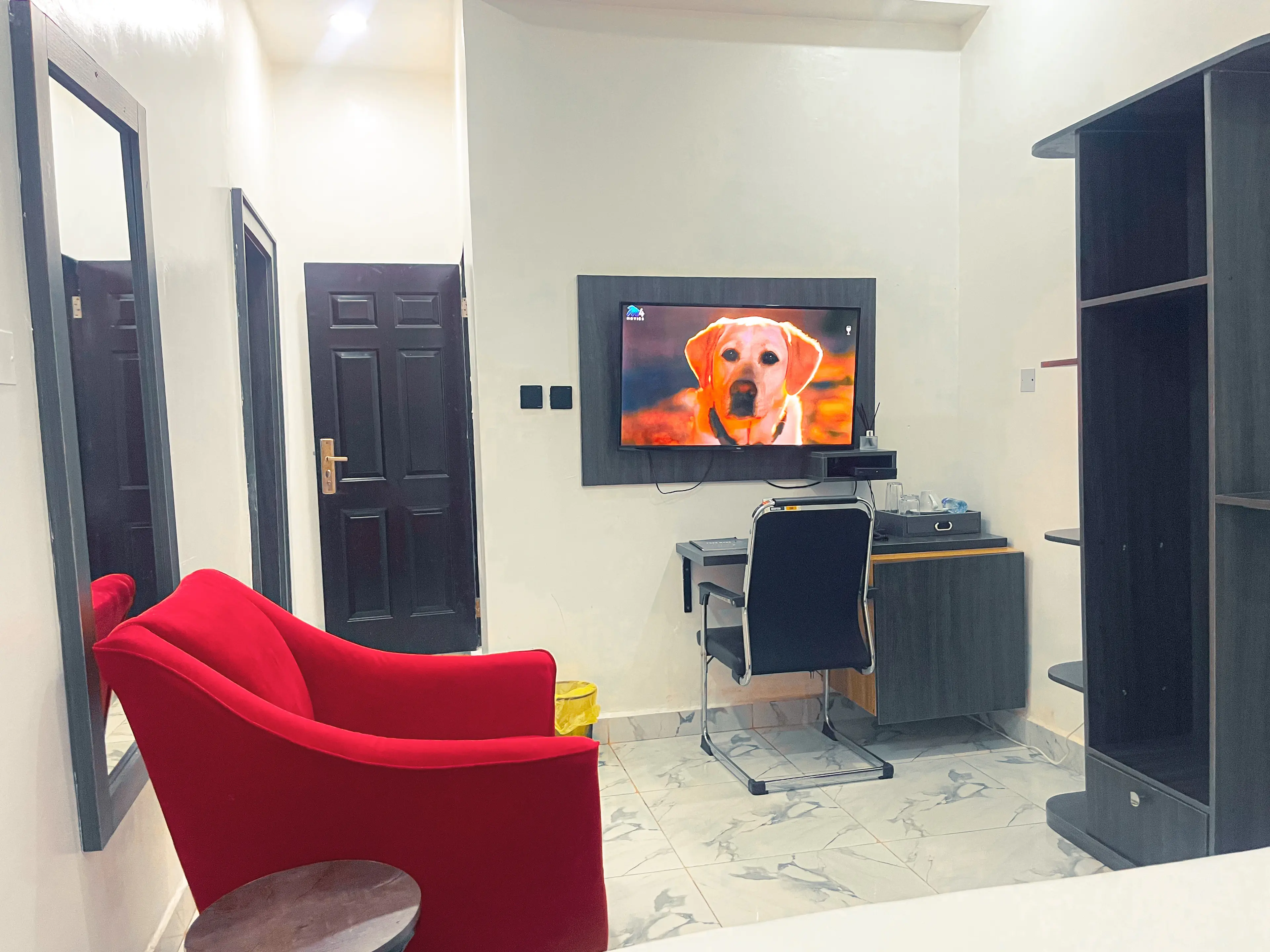 Bedroom at STANDARD SINGLE in Katampe, Abuja