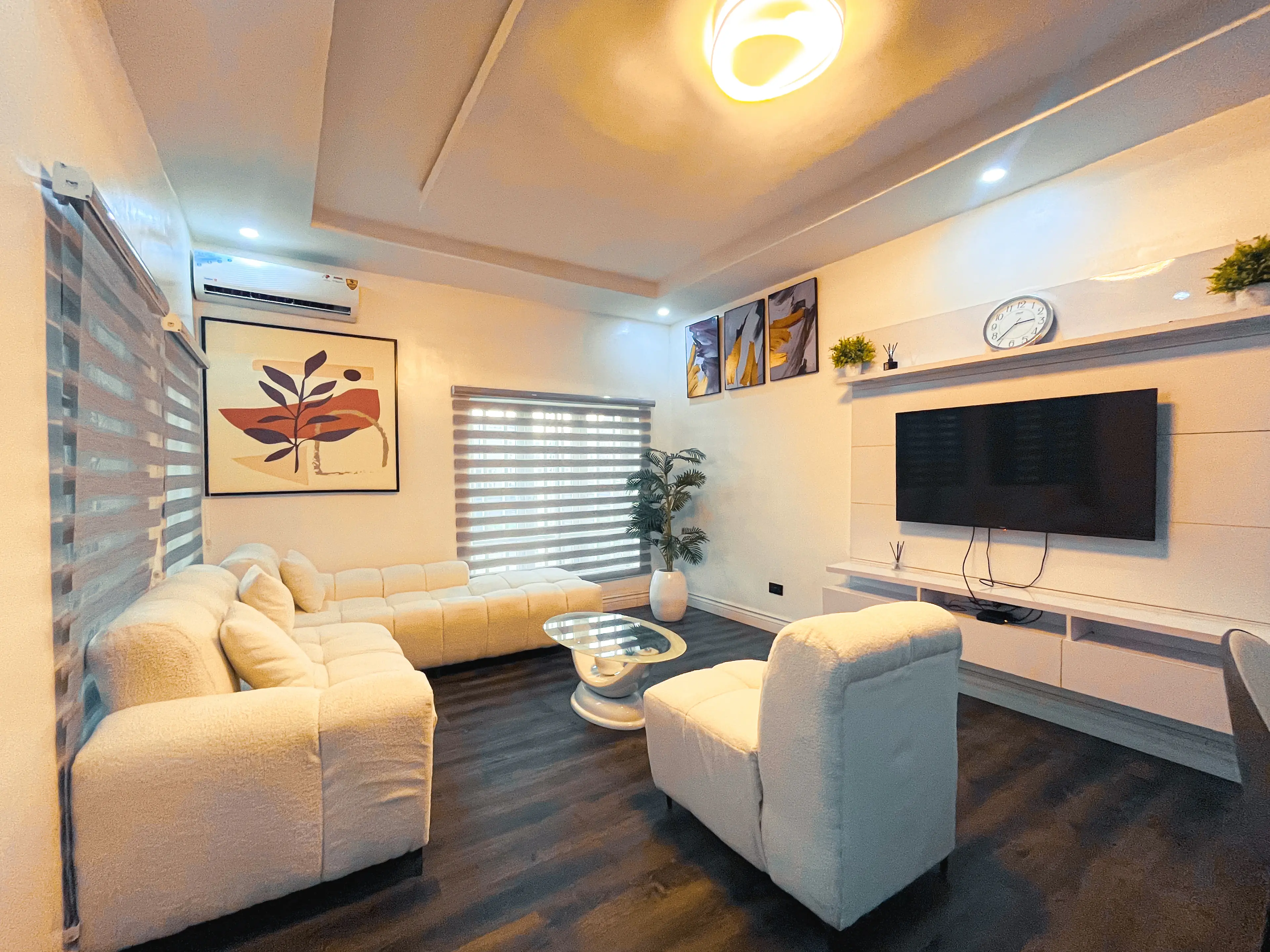 Living area at 5 BEDROOM APARTMENT in Katampe, Abuja