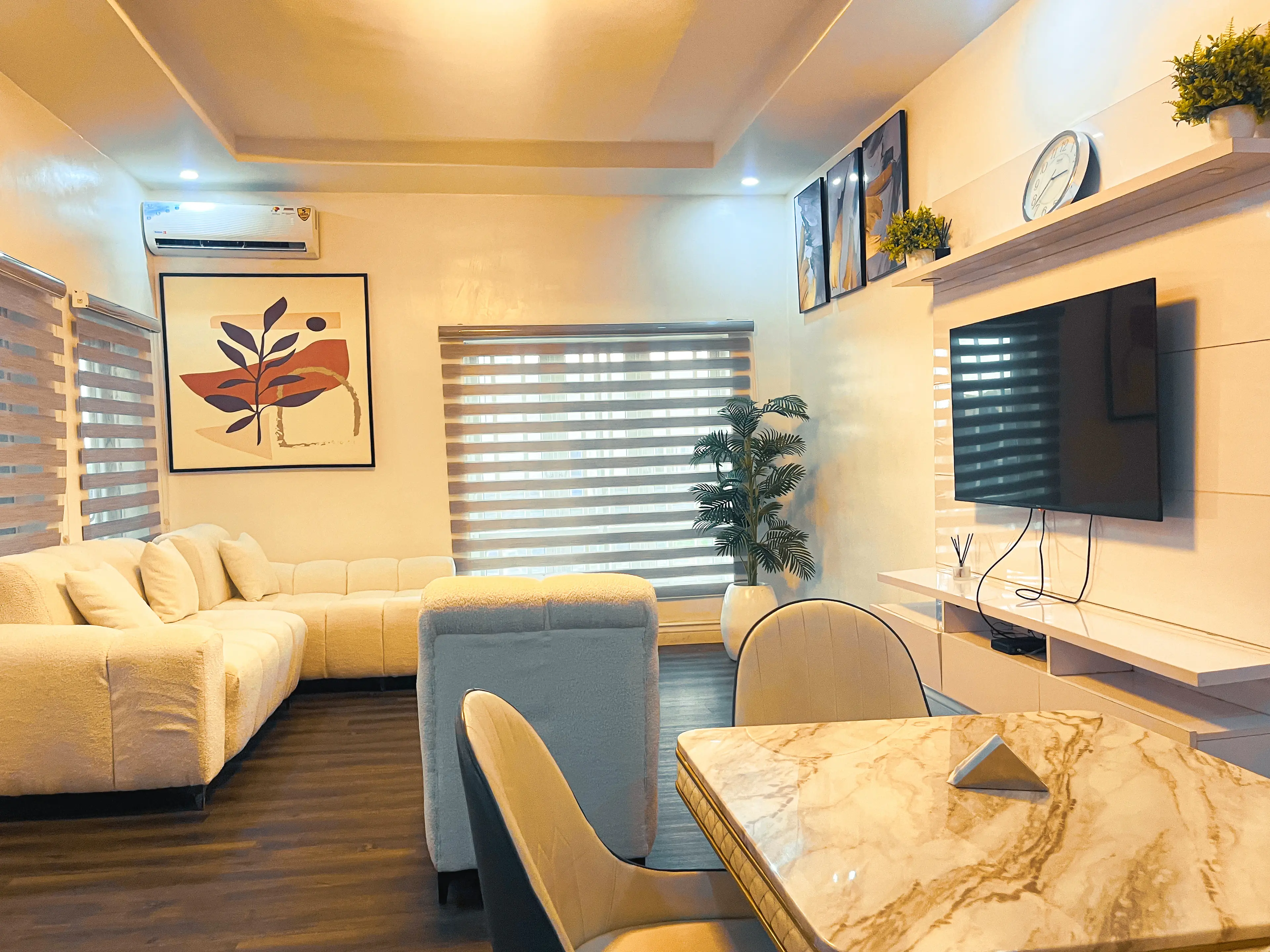 Living area at 5 BEDROOM APARTMENT in Katampe, Abuja