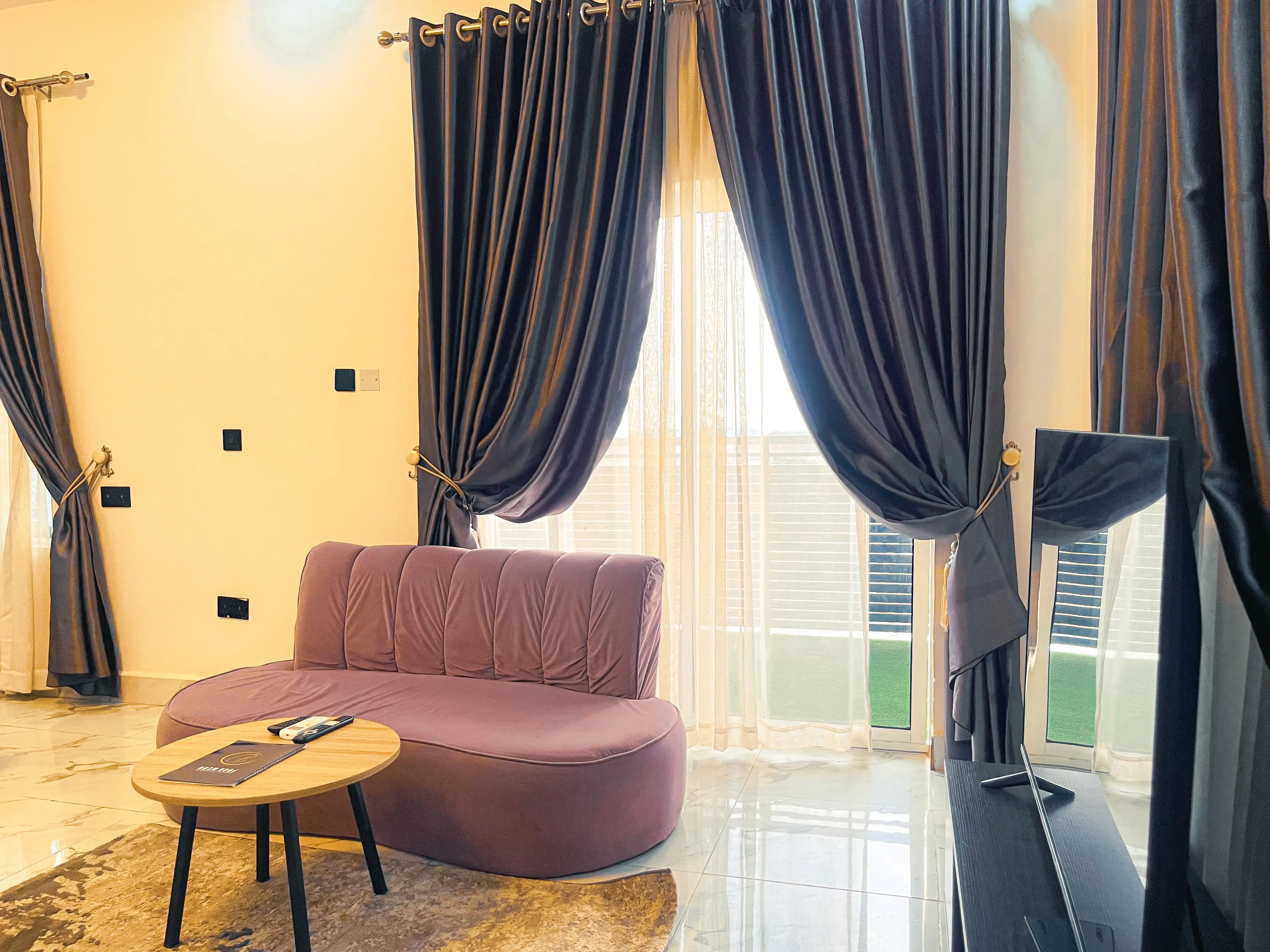 Bedroom at Executive Deluxe 1 in Katampe, Abuja
