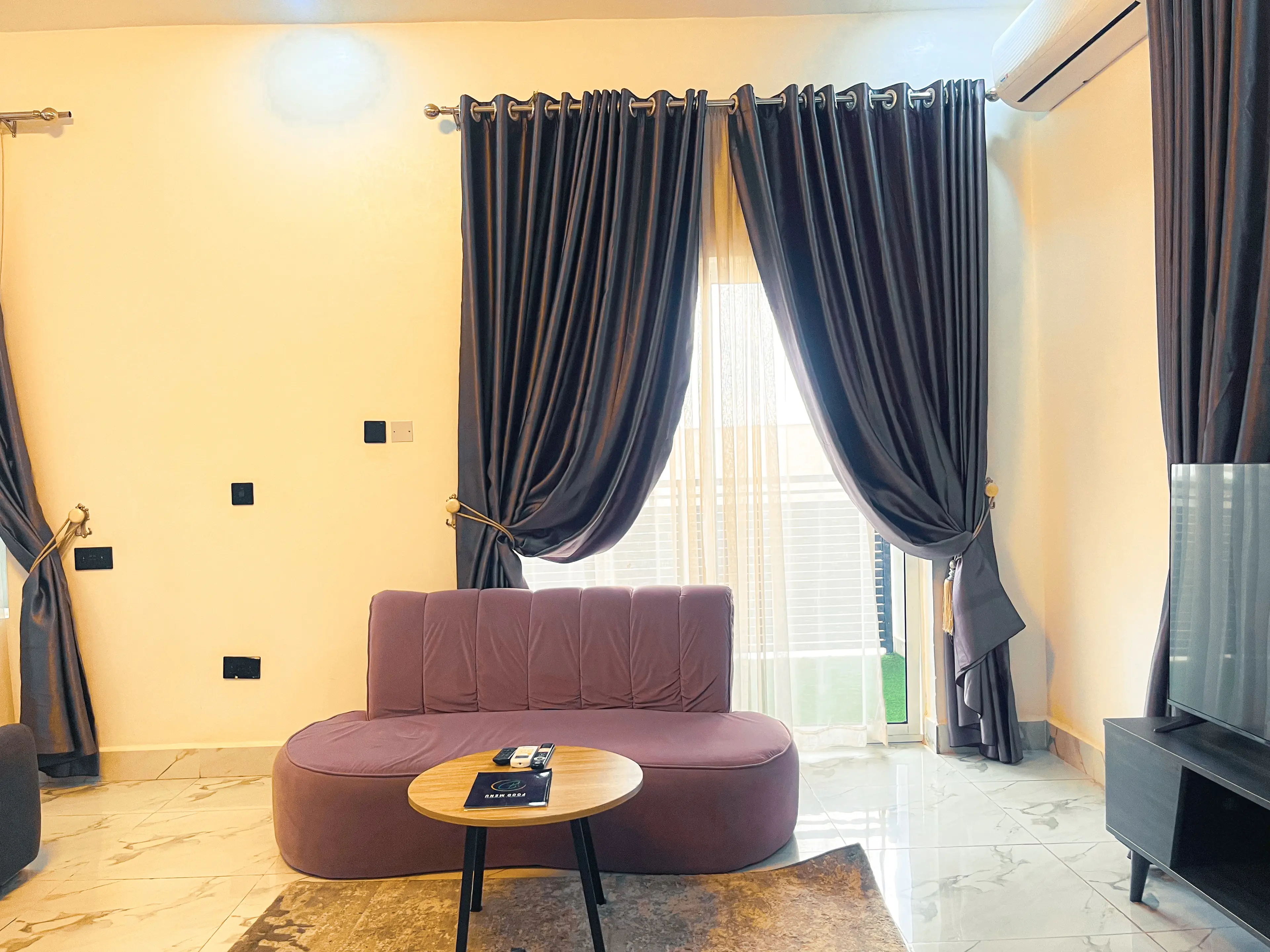 Bedroom at Executive Deluxe 1 in Katampe, Abuja