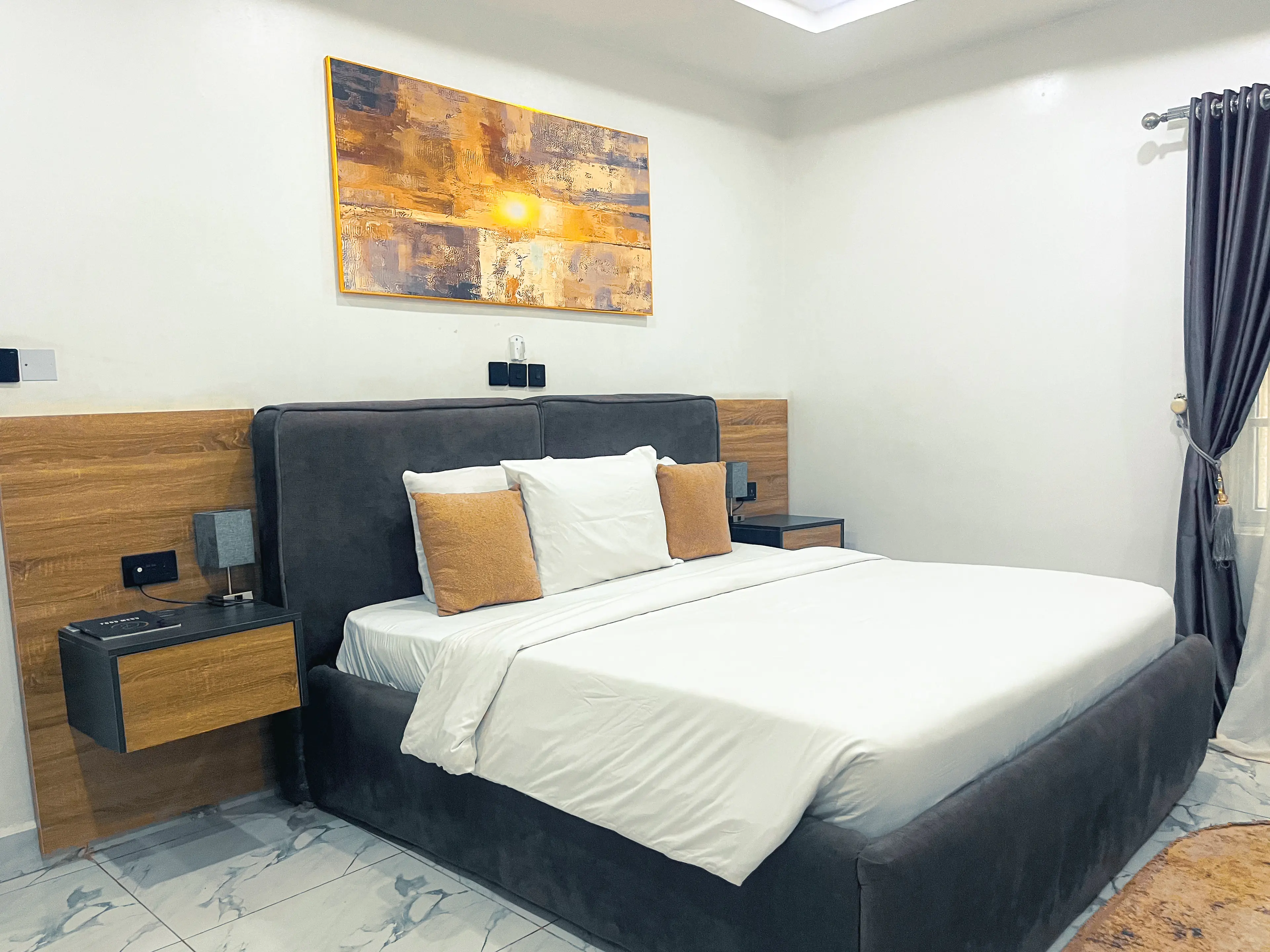 Bedroom at STANDARD DELUXE in Katampe, Abuja