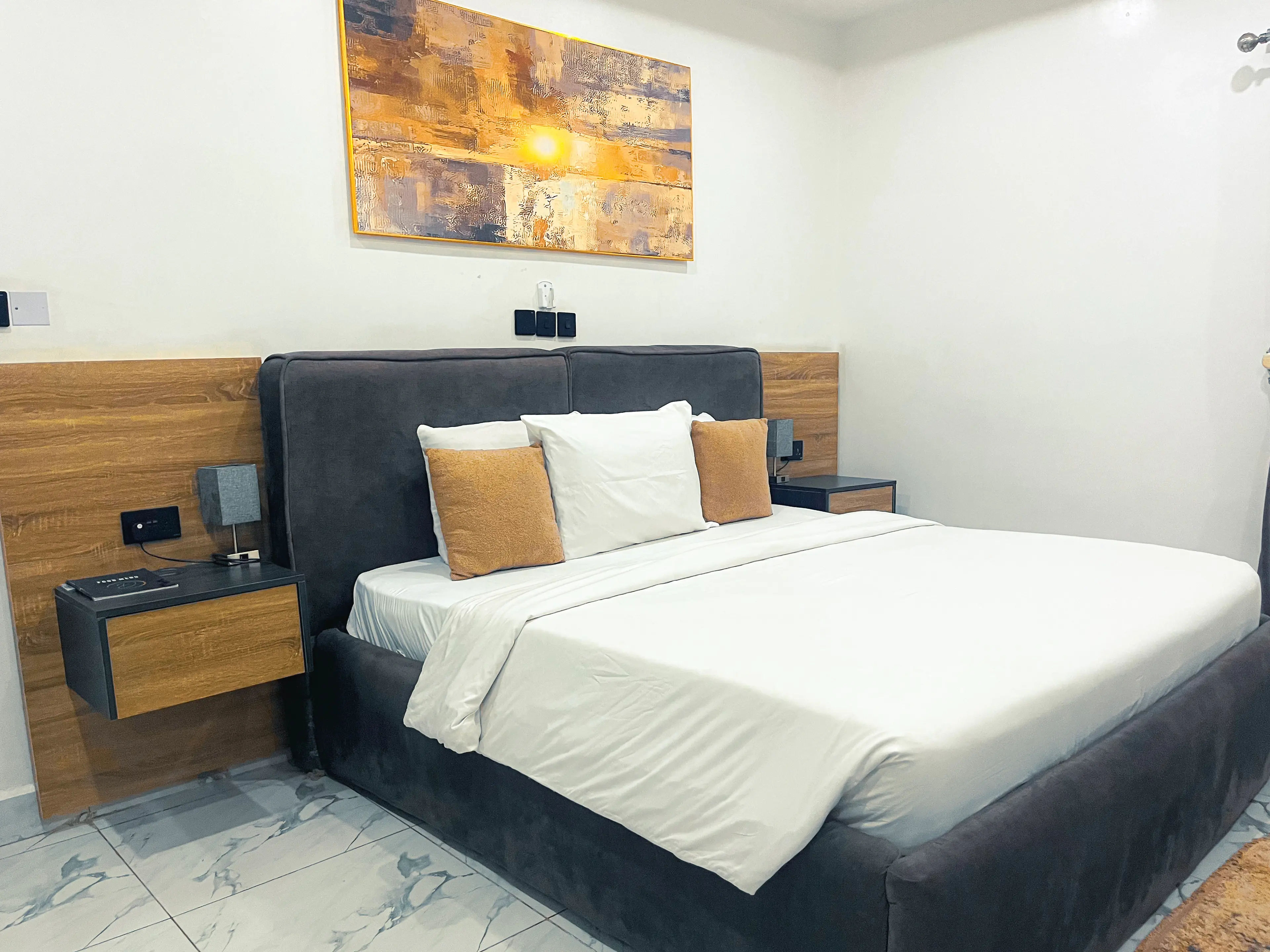Bedroom at STANDARD DELUXE in Katampe, Abuja