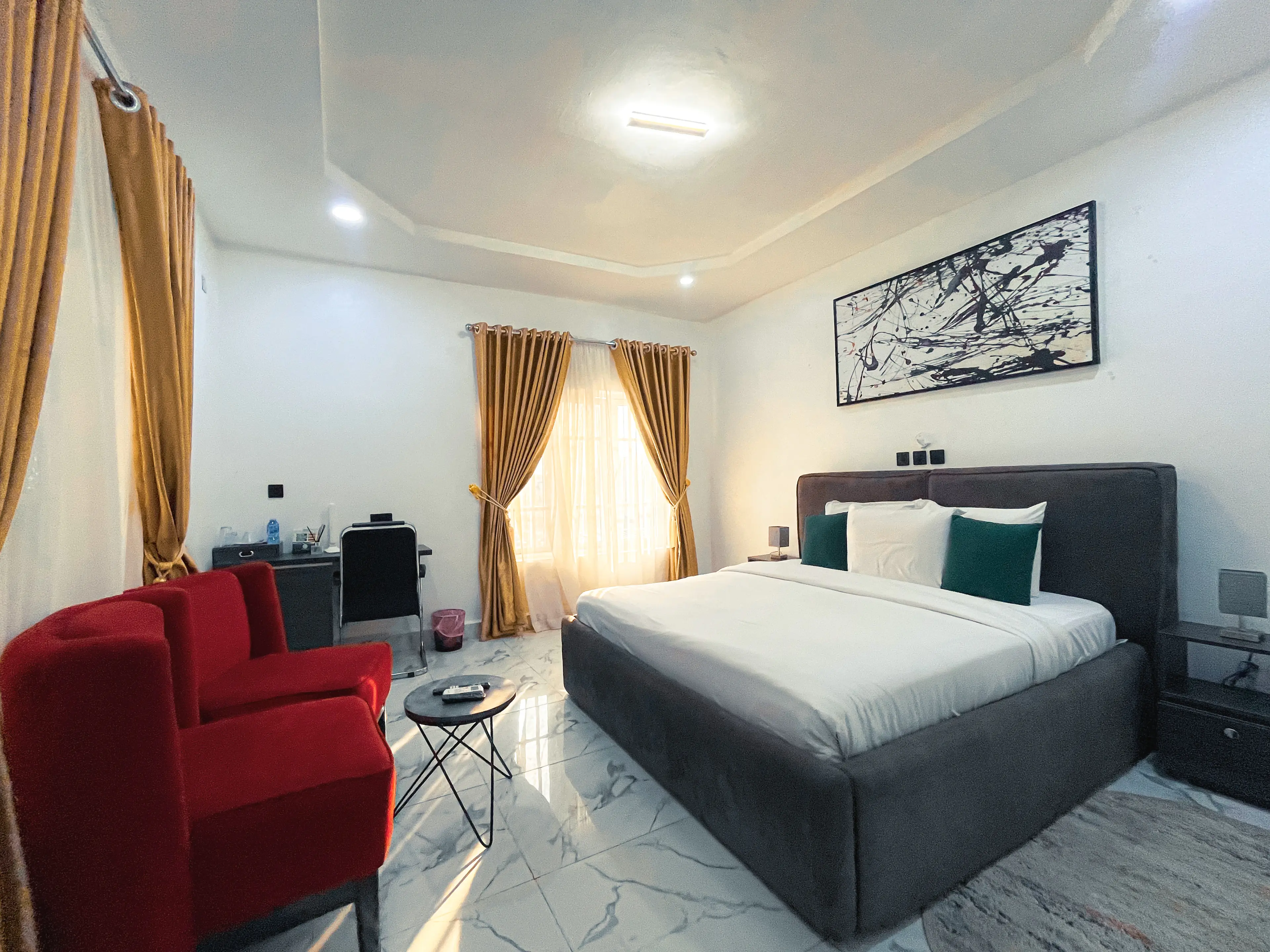 Bedroom at DEVON'S SUITE in Katampe, Abuja