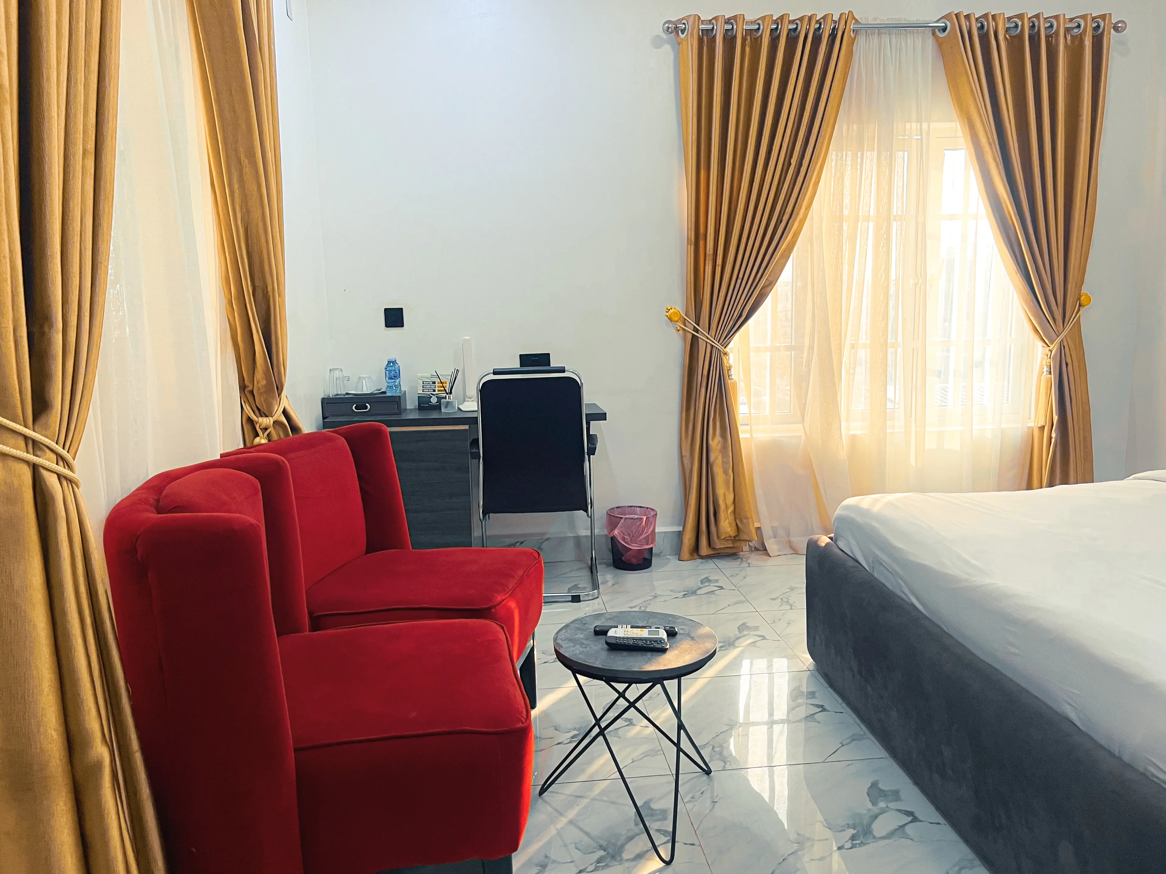 Bedroom at DEVON'S SUITE in Katampe, Abuja