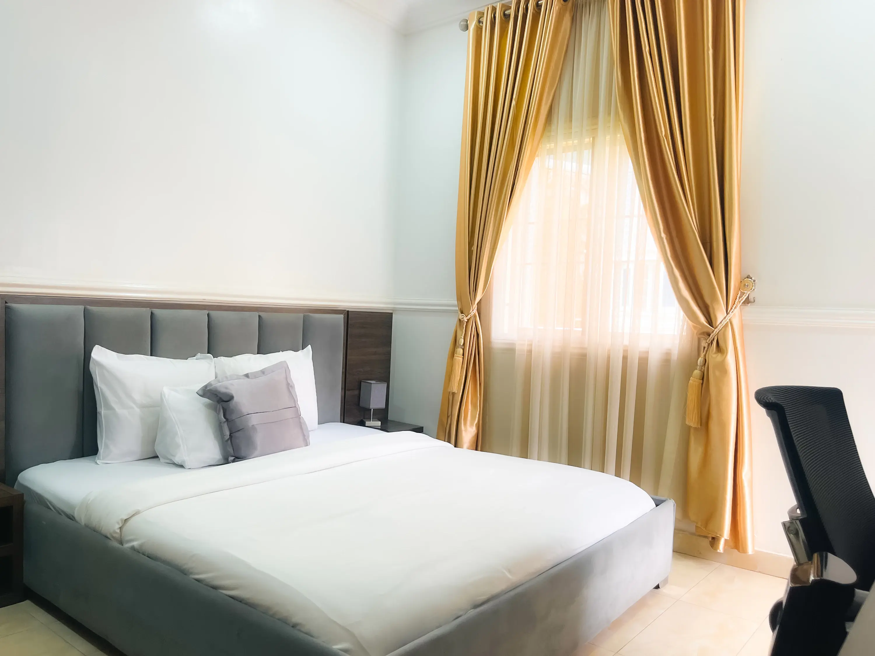 Private Studio II bedroom at The Suncity Villa | Private Studio II in Suncity Estate, Abuja