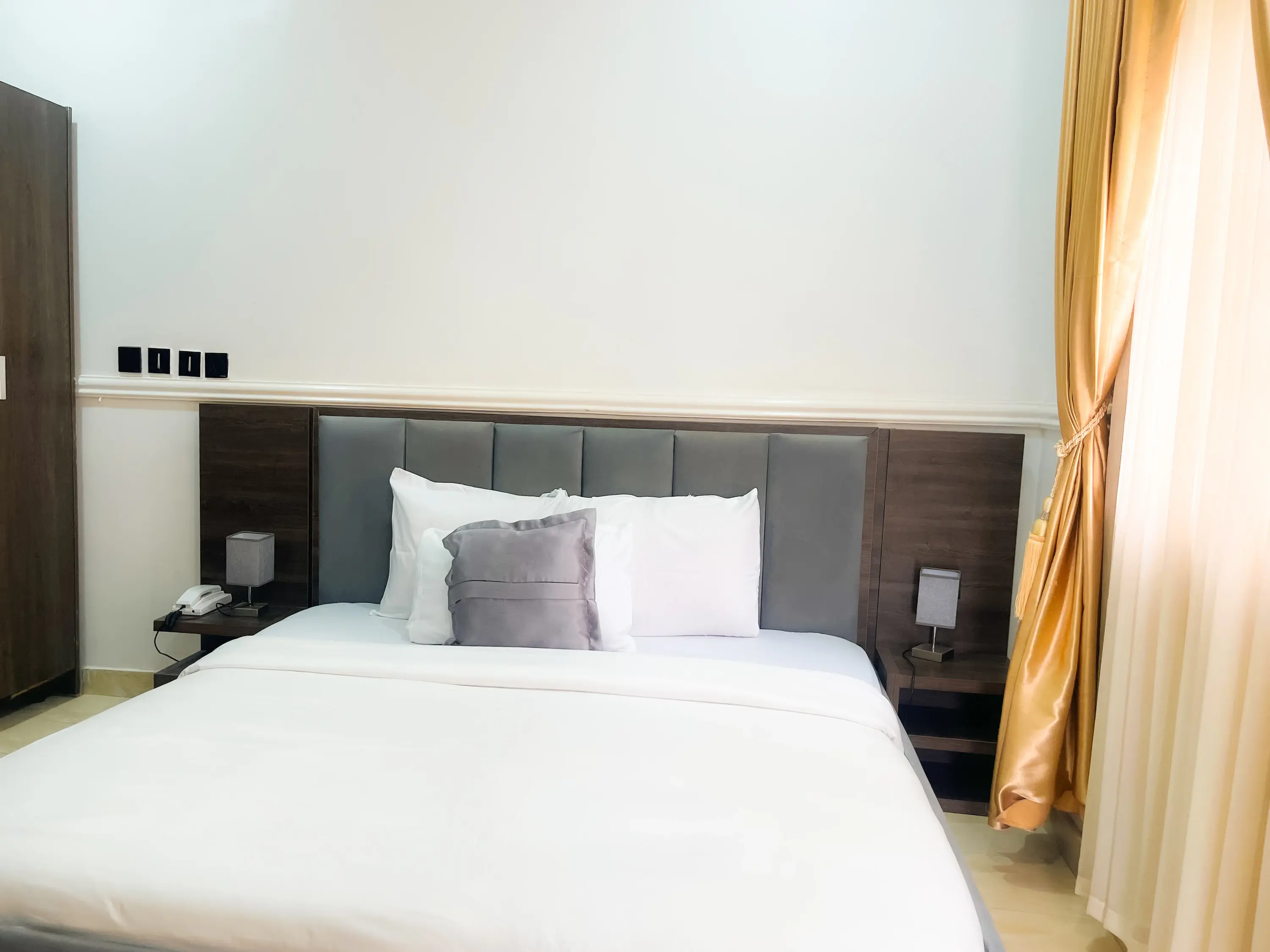 Private Studio II bedroom at The Suncity Villa | Private Studio II in Suncity Estate, Abuja