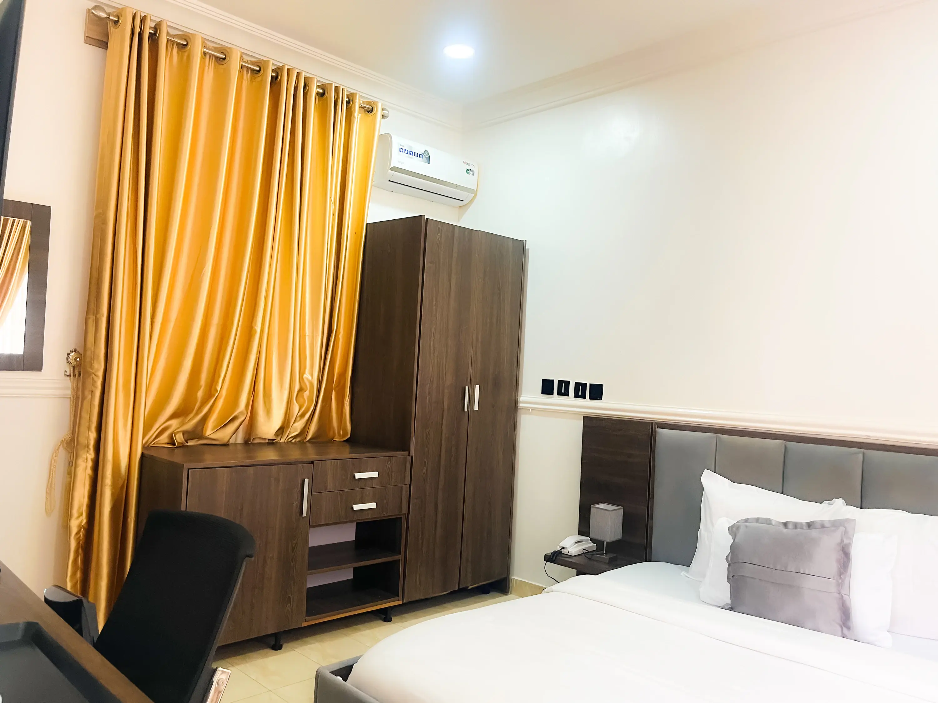 Private Studio II bedroom at The Suncity Villa | Private Studio II in Suncity Estate, Abuja
