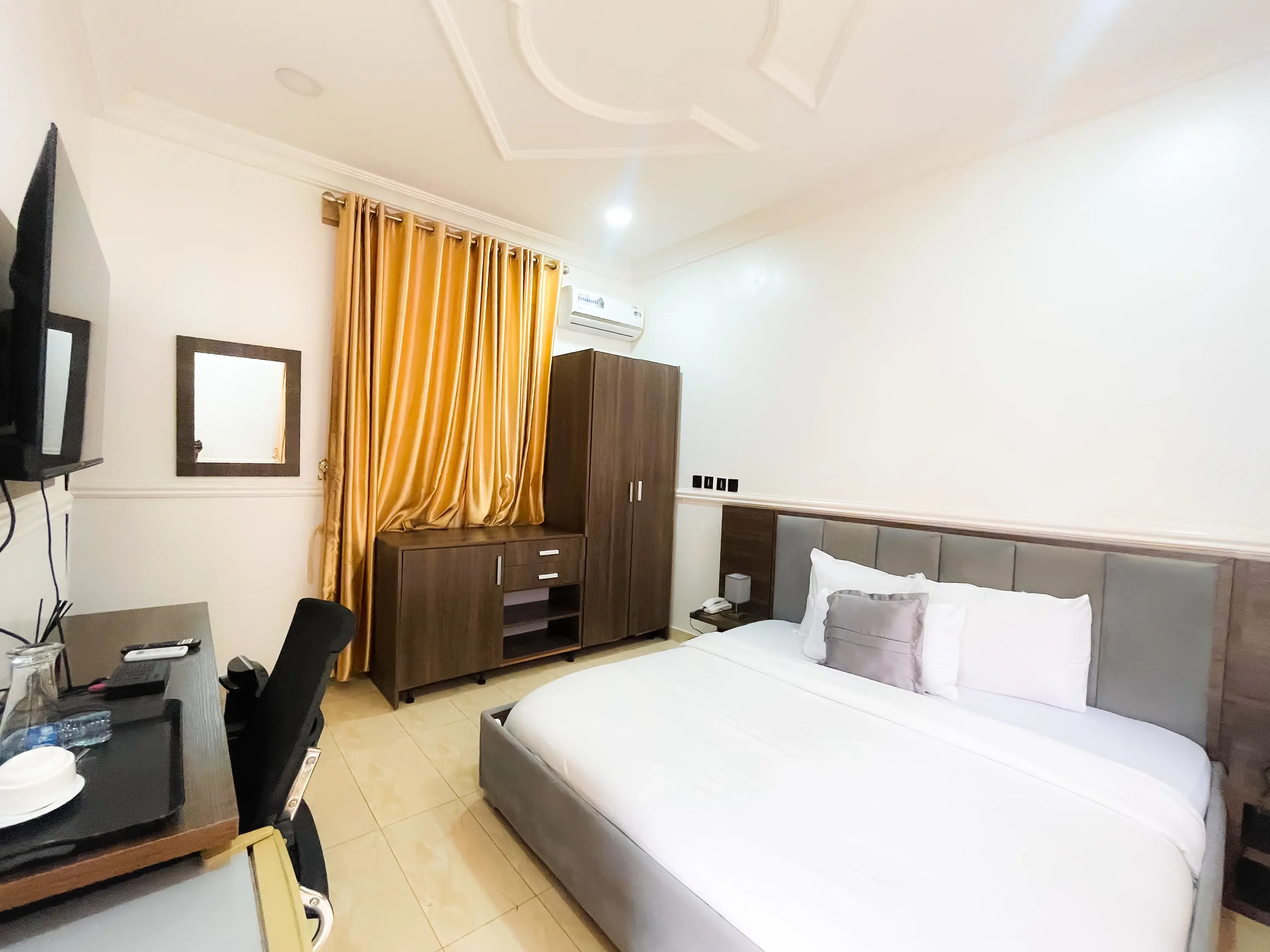 Private Studio II bedroom at The Suncity Villa | Private Studio II in Suncity Estate, Abuja